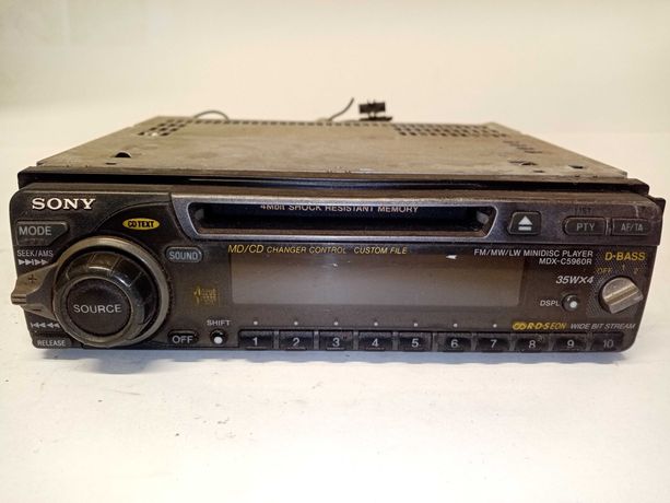 Radio samochodowe SONY MDX-C5960R MD/CD