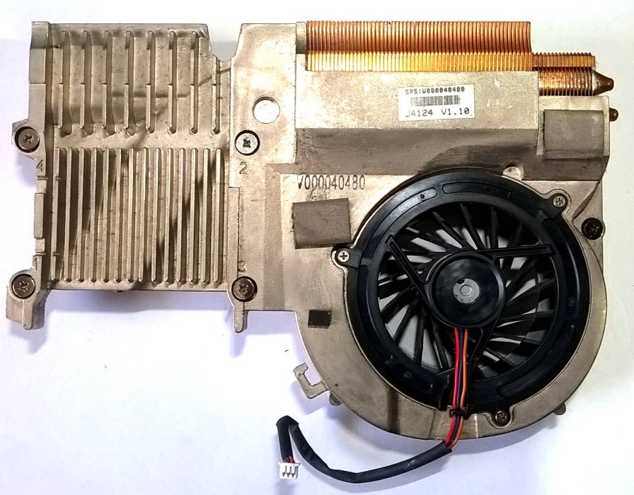 Dissipador Calor Ventilador Cooler Portatil Toshiba Asus CPU 5V