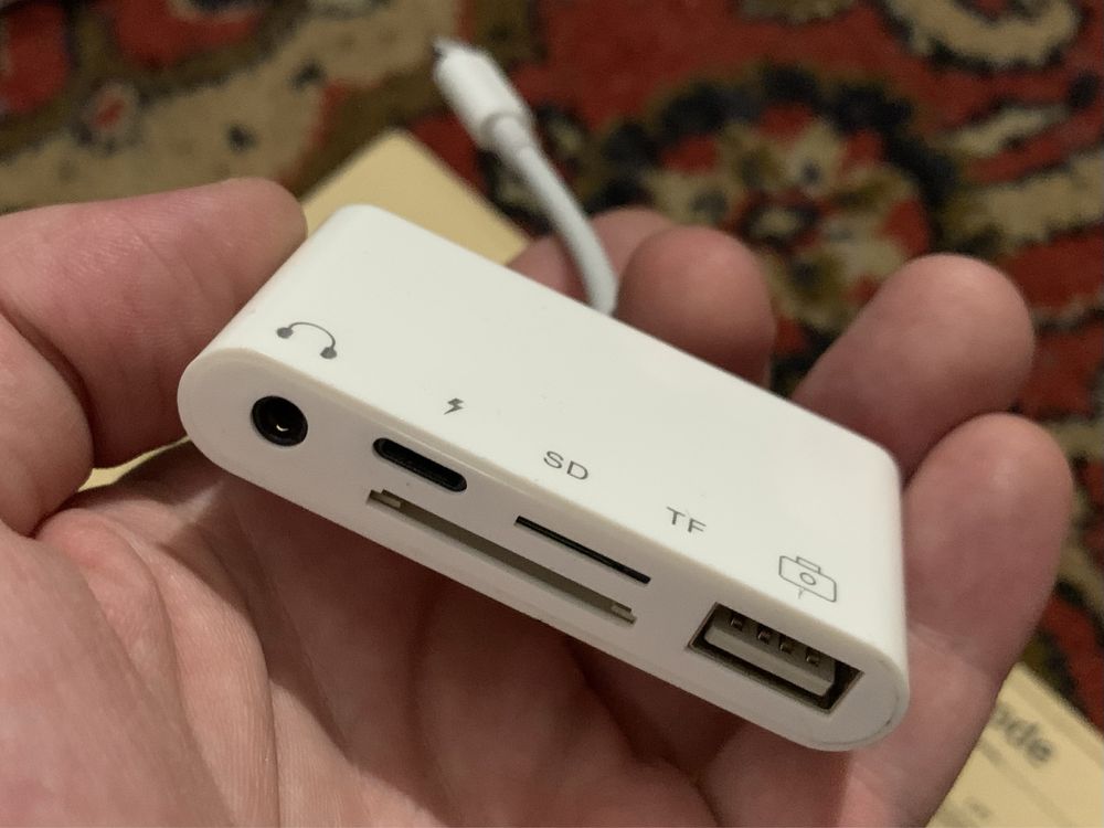Адаптер OTG для iPhone (Lightning)