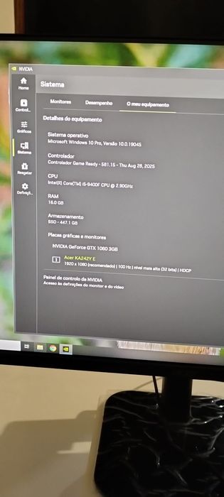 Vendo PC Gamer usado