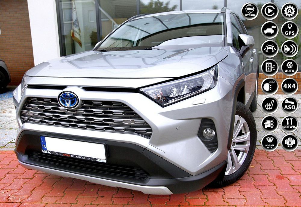 Toyota RAV4 FuLL Led|Skóry|Kamera|Navi|ASO|As.Pasa Ruchu|2xPDC| Serwis|GWARANCJA