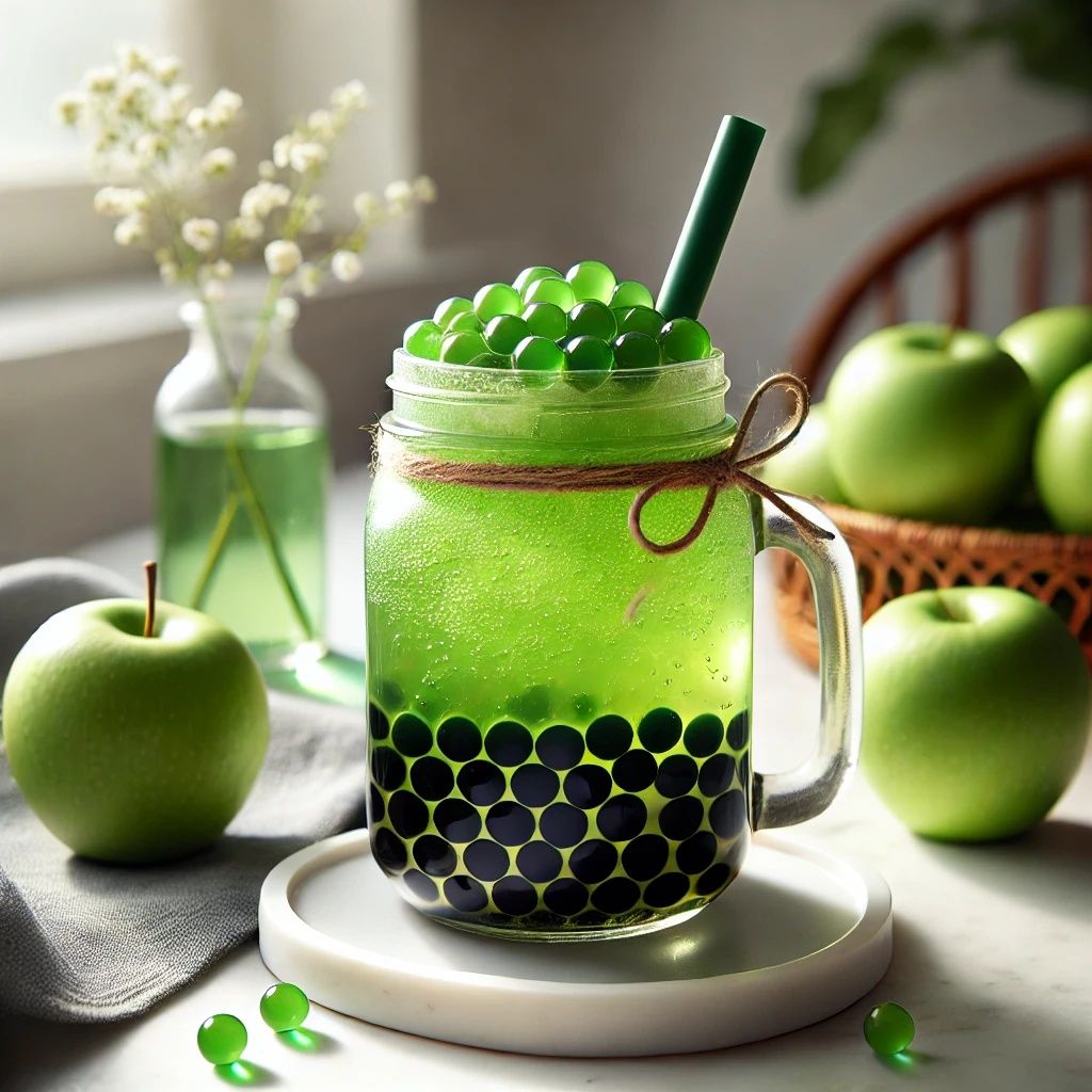 Солодкі кульки Bubble Tea, трубочки, стакани, сиропи, топінги