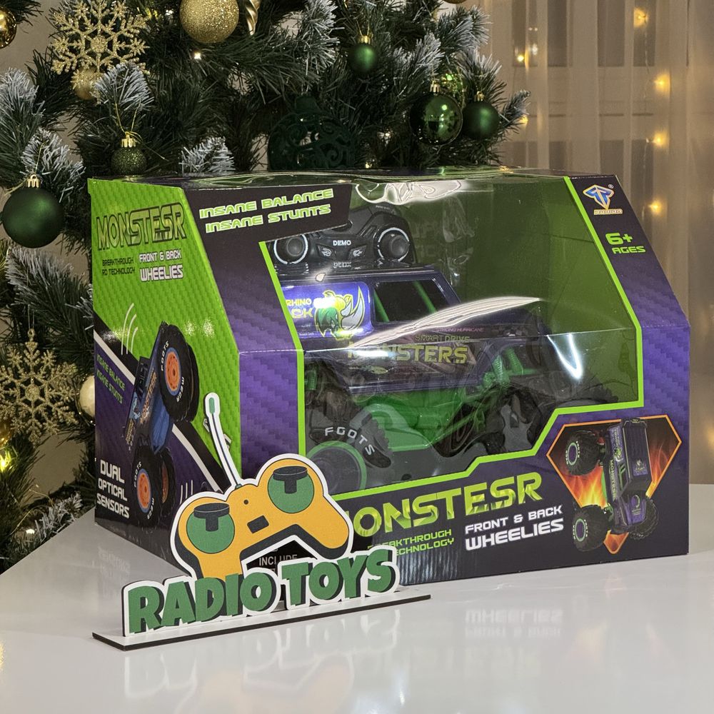 Монстр Трак на радіокеруванні ROCKSTEADY. Джип на радіоуправлінні