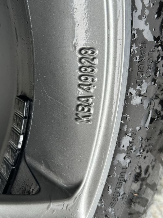Комплект  литые диски r17 5/114.3 Renаult Trafik с резиной