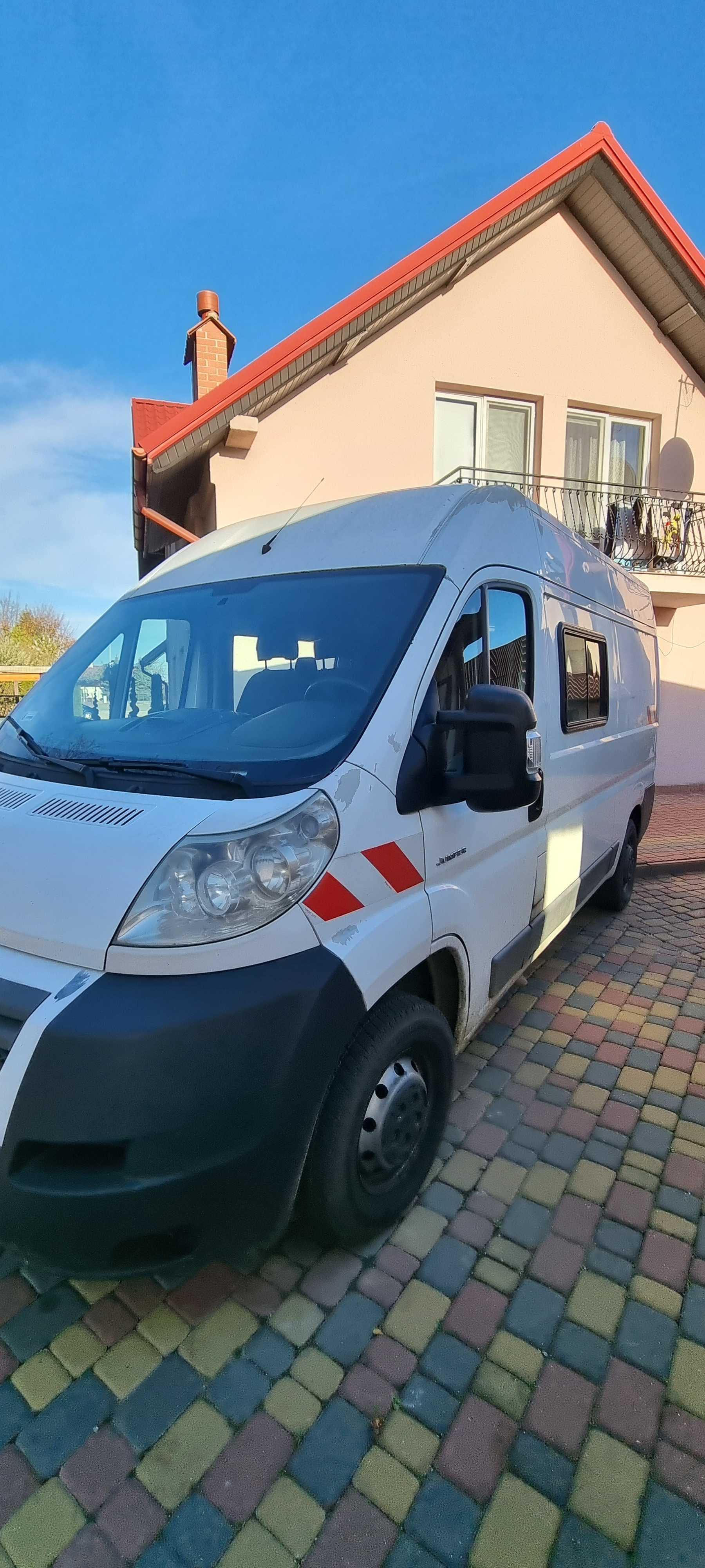 SAMOCHÓD CITROEN JUMPER 2007 R. 7-OS. POJ. 2,2 L. -silnik nie odpala