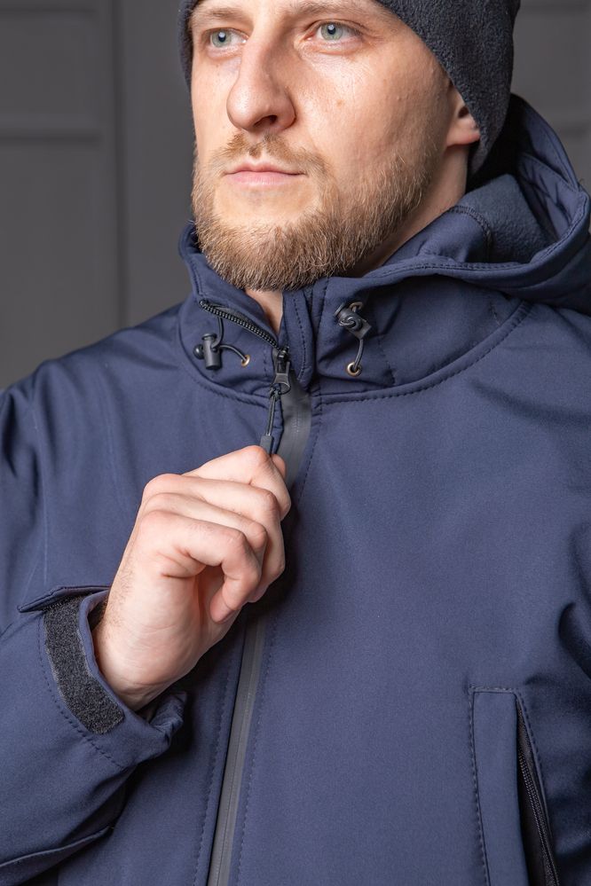 Тактична водовідштовхуюча вітрозахисна куртка Softshell  ДСНС