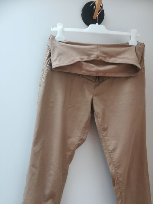 Spodnie chinosy Ciążowe H&M Mama 38 M
