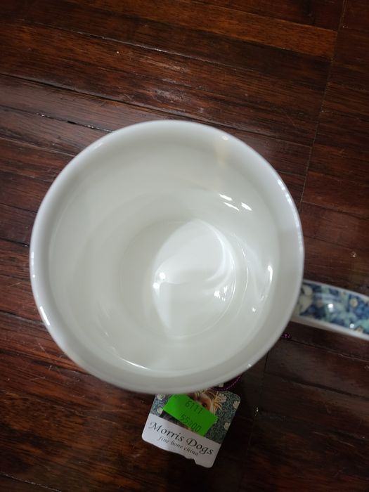 Kubek z psem Yorkiem, nowy z metką, w pudełku