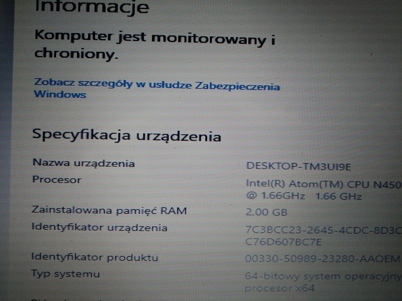 Laptop netbook Acer aspire one d255