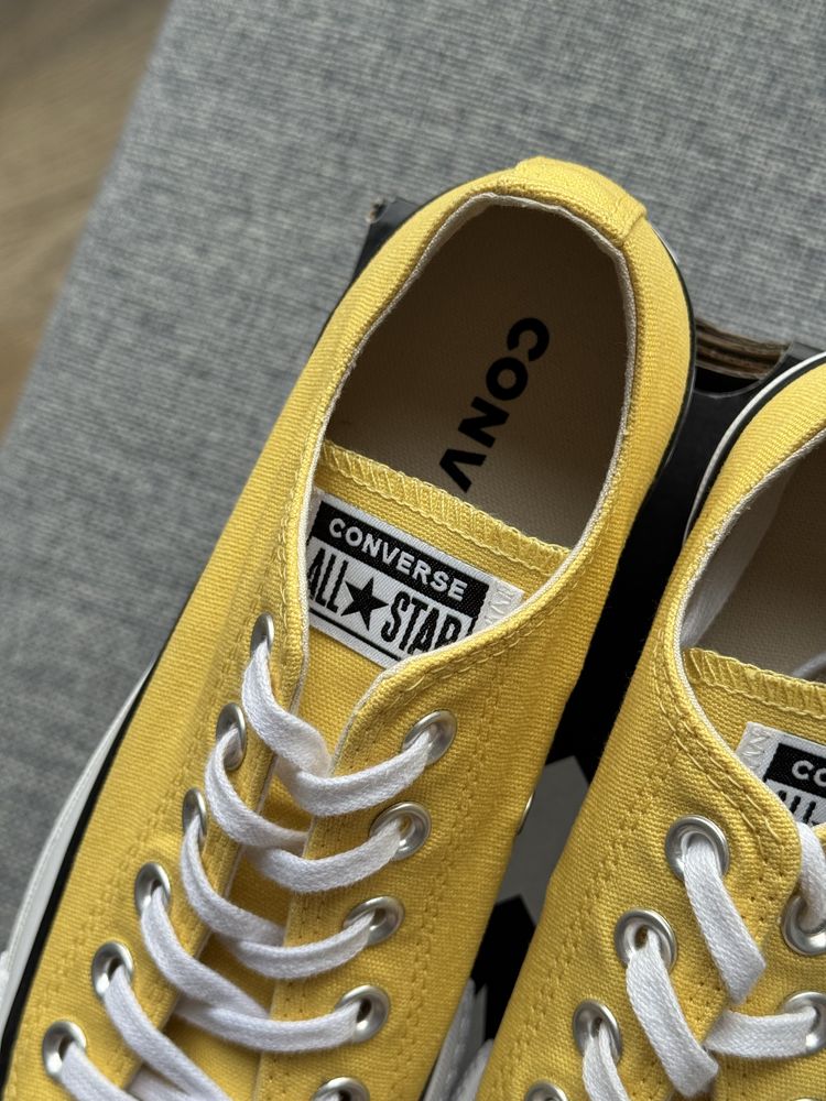 Trampki Converse Chuck Taylor All Star Lift Platform żółte