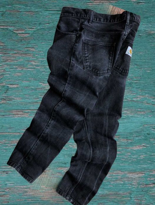 Редкий винтажный логотип Carhartt WIP в уличной одежде джинсы