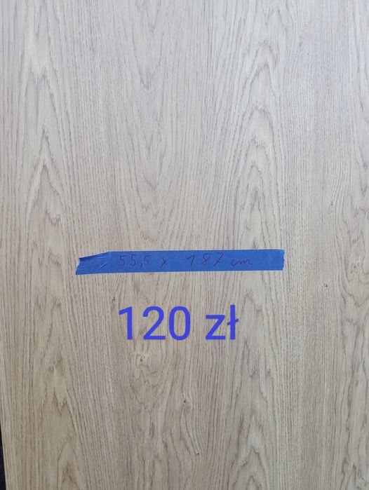 Blaty laminowane dębowe grubość 3,7 cm
