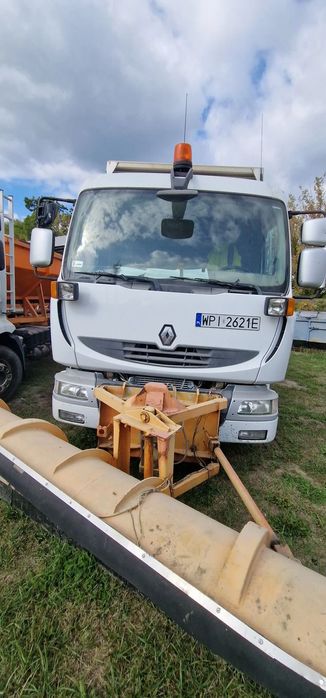Renault Midlum 220DXI  Renault Midlum 220DCI specjalny zimowego utrzymania dróg