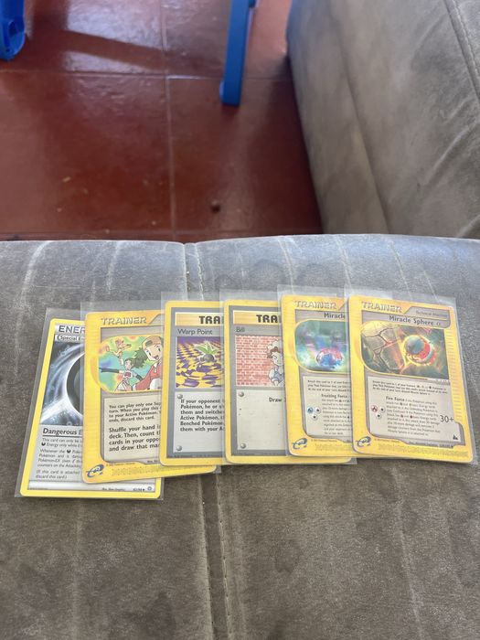 Cartas pokemon variadas