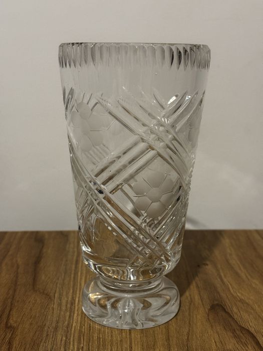 Wazon kryształ z PRL