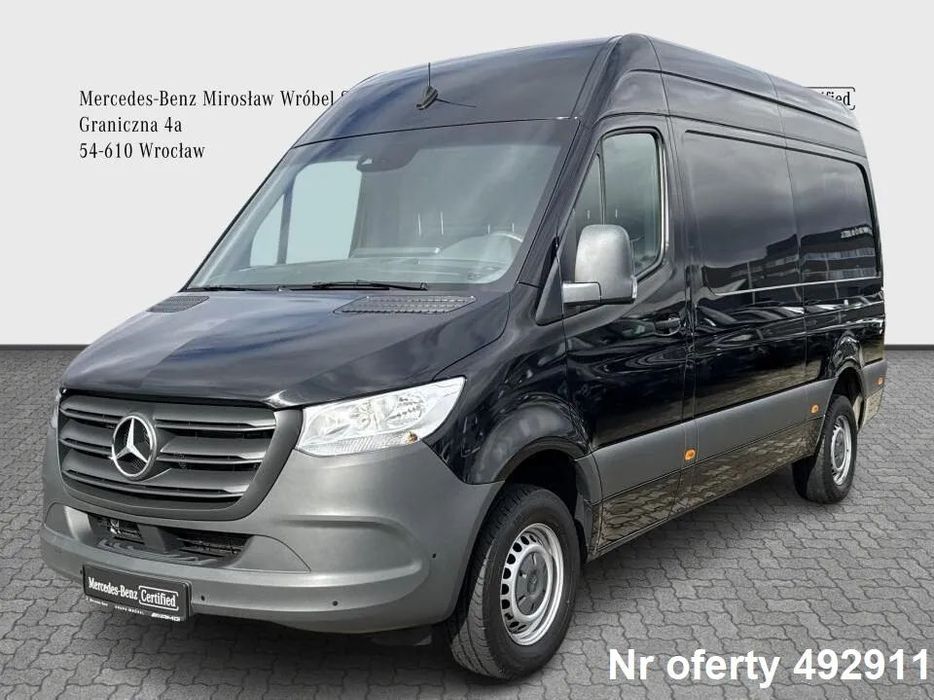 Mercedes-Benz Sprinter  FV23%, Nawigacja, Live Traffic, Fotel pneumatyczny, Kamera cofania