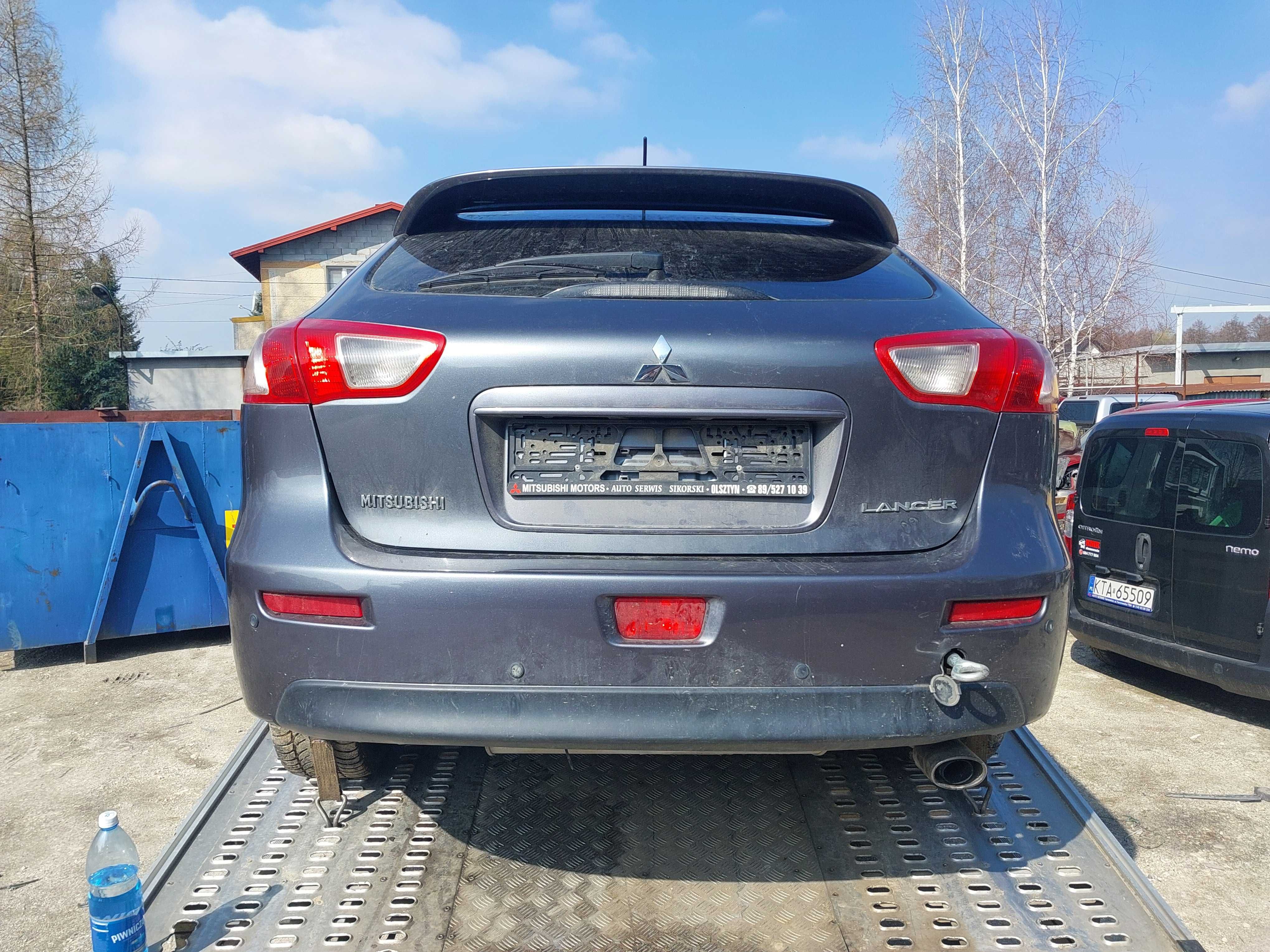 Klapa tyl tylna mitsubishi lancer 8  2010r hb