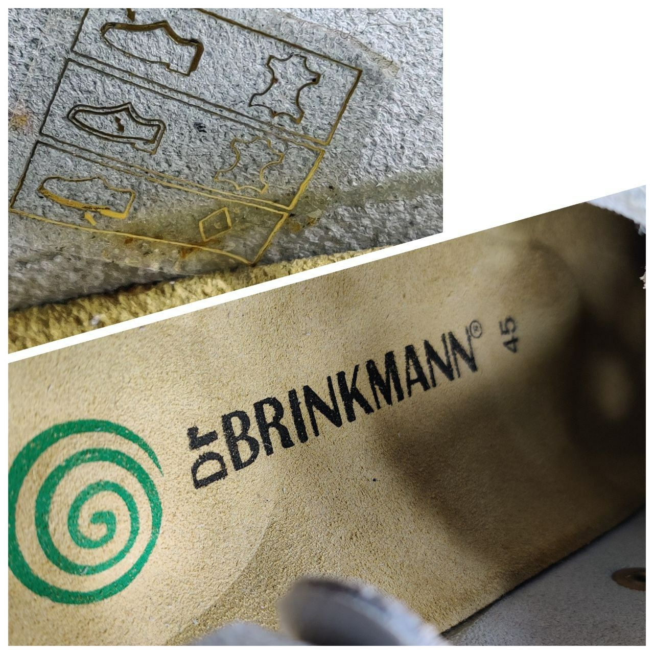 Kłapki Chodaki Dr. Brinkmann r.45 męskie