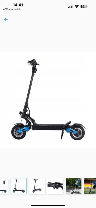 Hulajnoga elektryczna MINI WALKER TIGER 9 PRO podwojny silnik