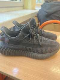 Yeezy 350 black reflective