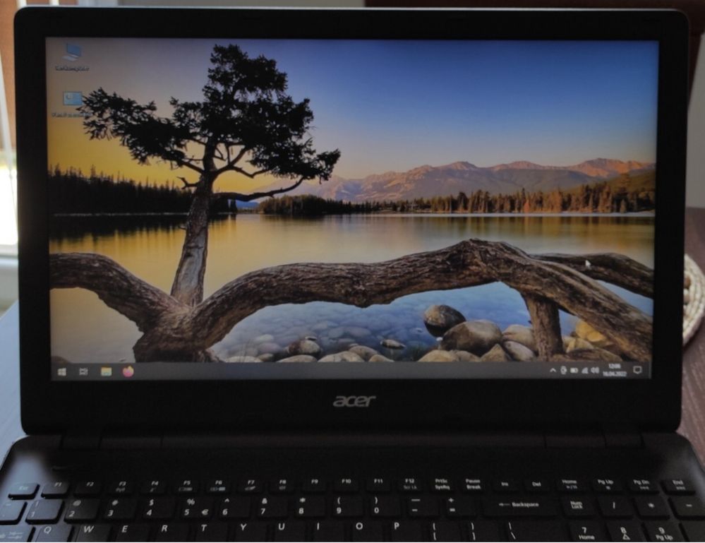 Laptop Acer Extensa 2510 windows 10 pro