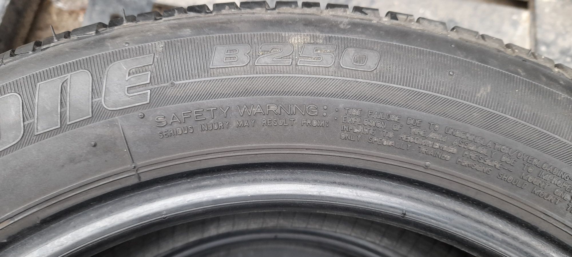 175 60 r15 para lato Bridgestone b250 wymiana