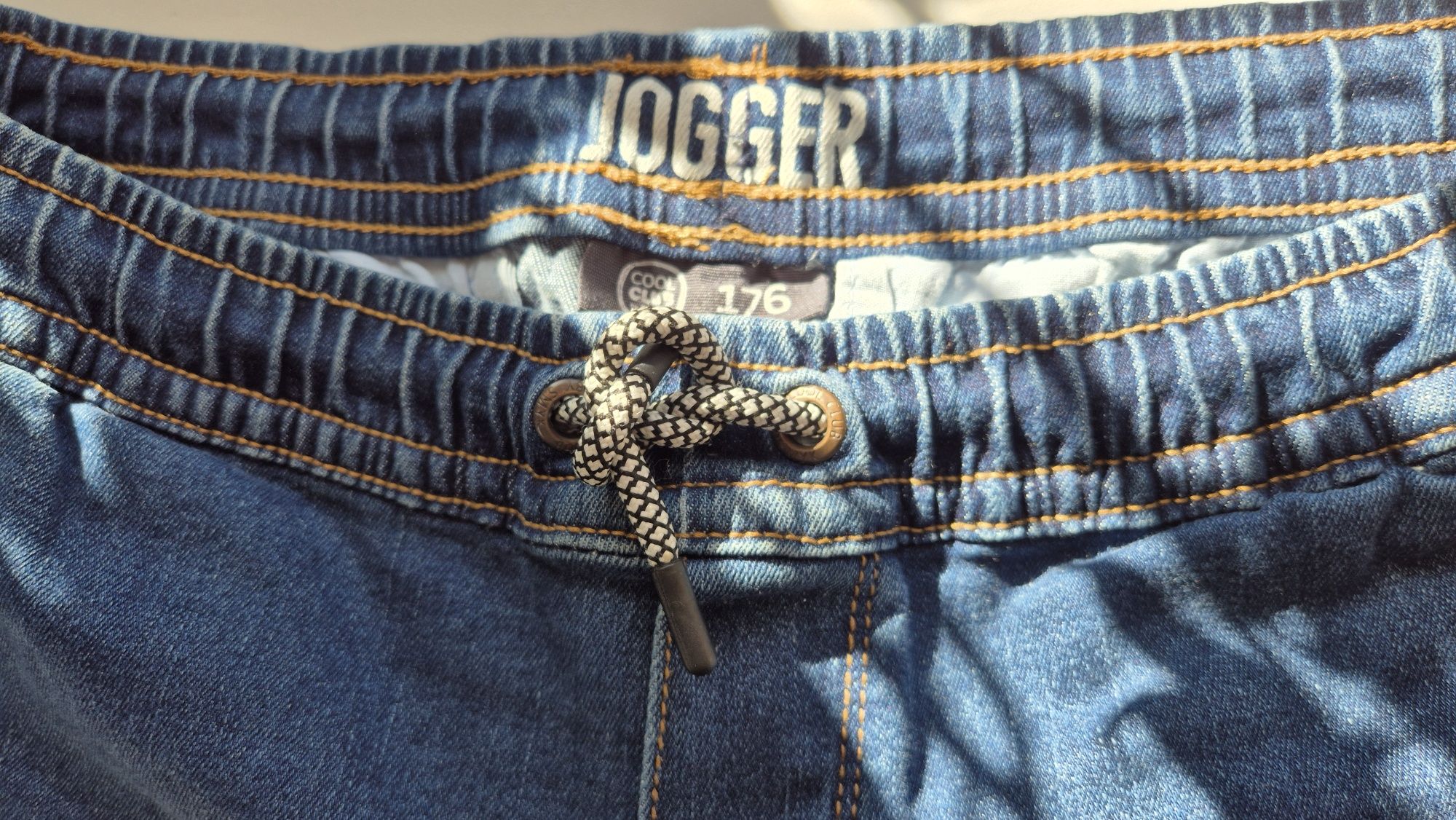 Joggery spodnie chłopięce 170/176 dżinsy