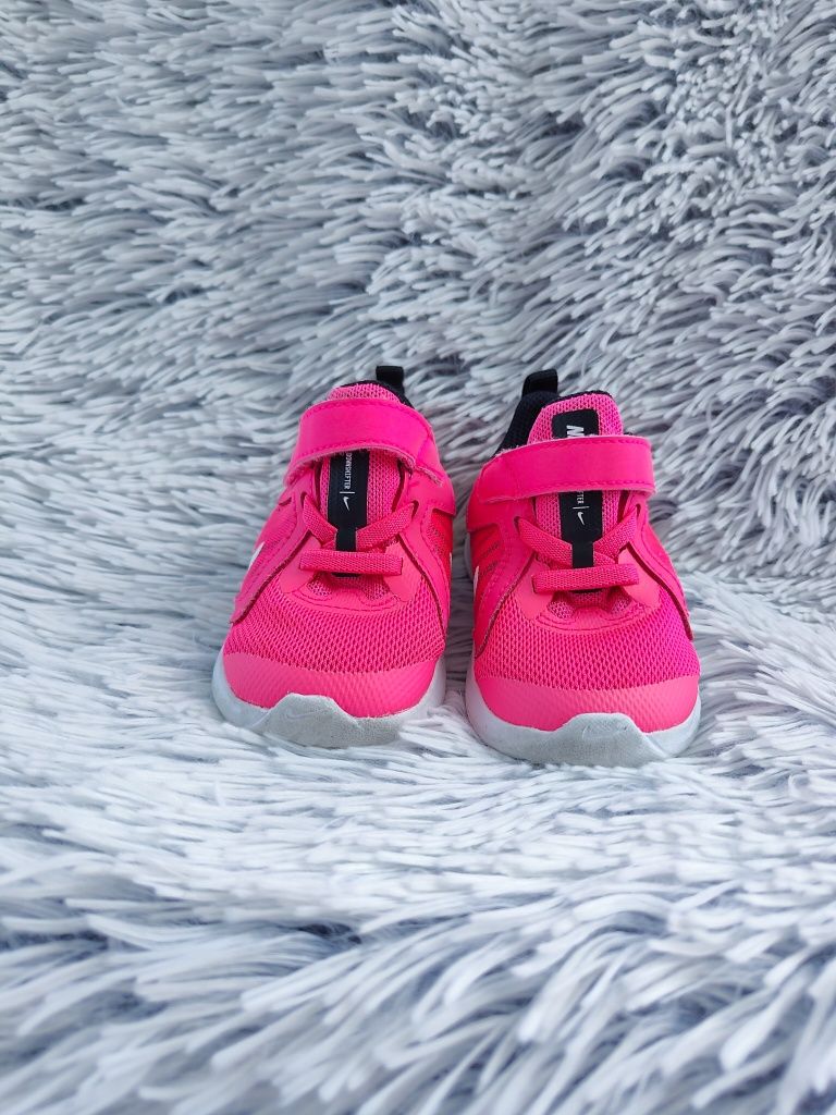 Różowe Buty Nike Dziecięce Sportowe dla dziewczynki rozmiar 21