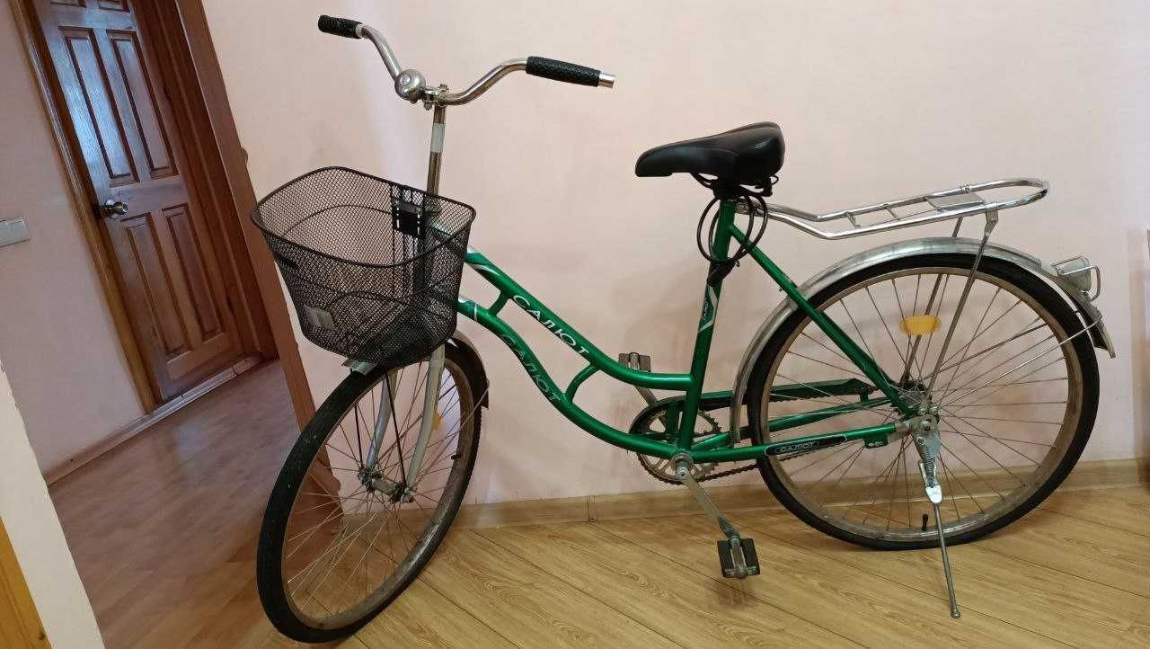 Велосипед Салют з корзиною