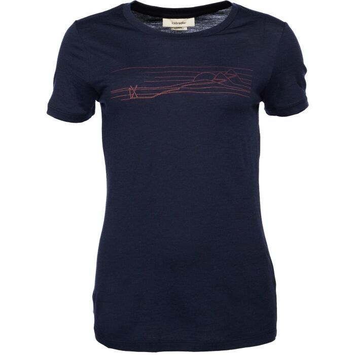 Женская футболка Icebreaker Tech Lite Merino оригинал S-M