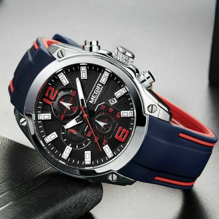 LUXURY chronograph zegarek wr 3 ATM