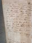 Historyczny, stary Akt Notarialny, Rękopis 1824/25, Radzyń Podlaski