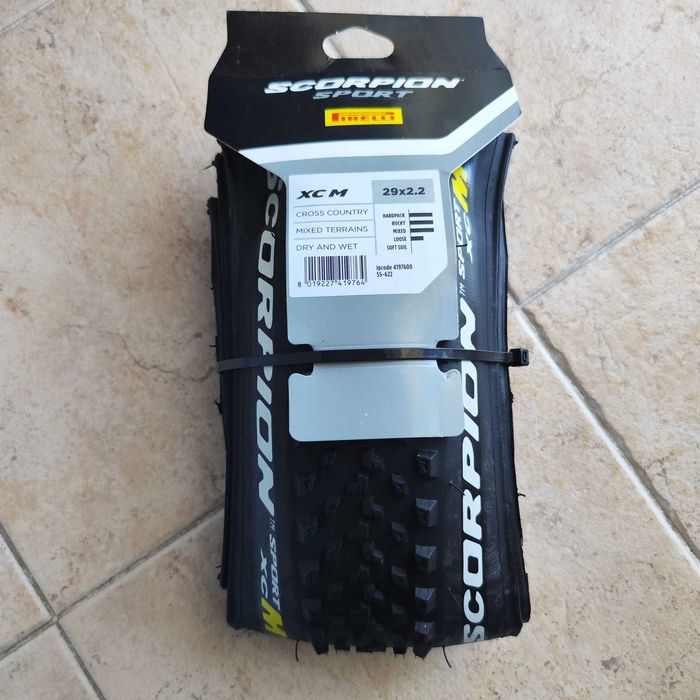 Pneu Pirelli Scorpion Sport XC M 29x2.2” - Terrenos Mistos dobrável