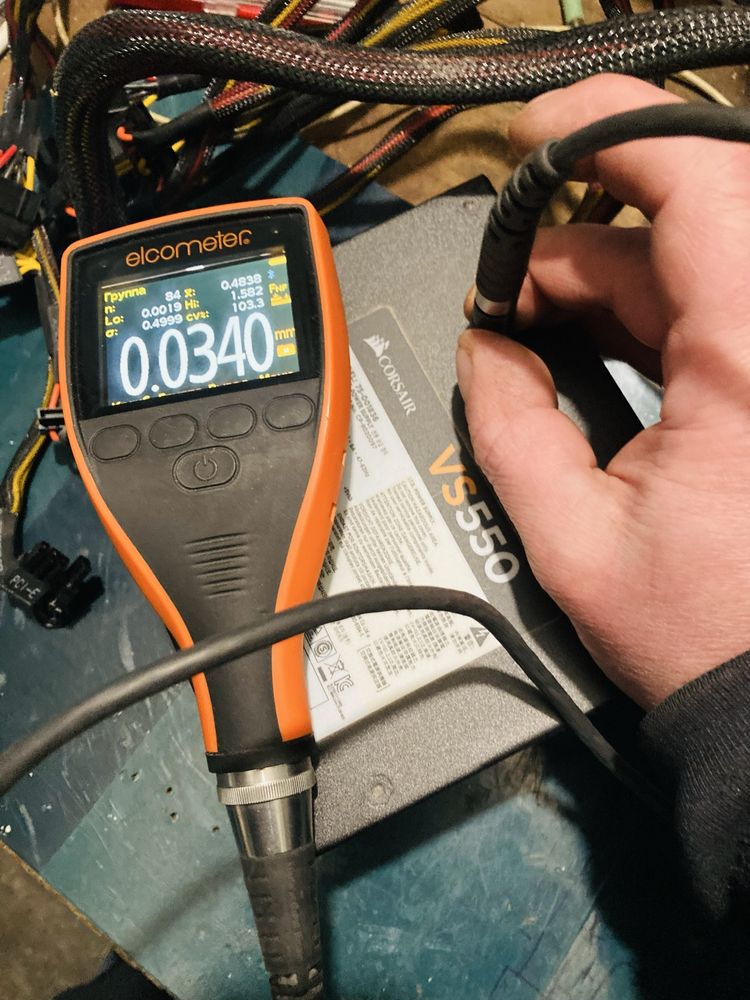 Товщиномір захисних покритів elcometer 456