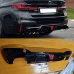 Диффузор заднего бампера в стиле M5 CS + стопсигнал  для BMW G30