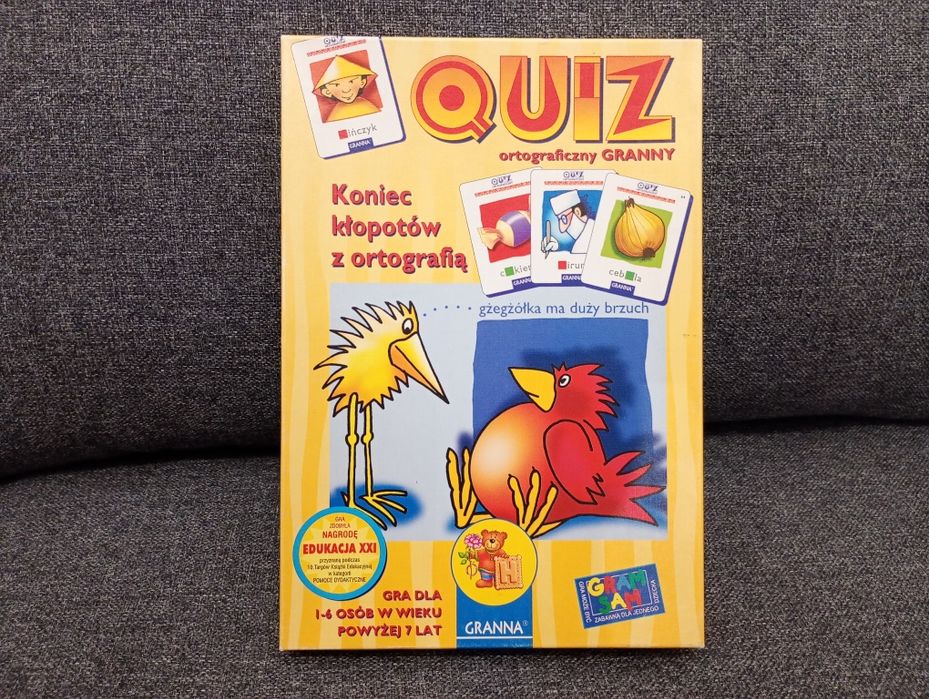 Quiz ortograficzny gra dla dzieci