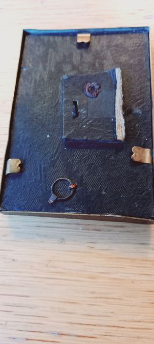 Ramka na zdjęcie mosiężna