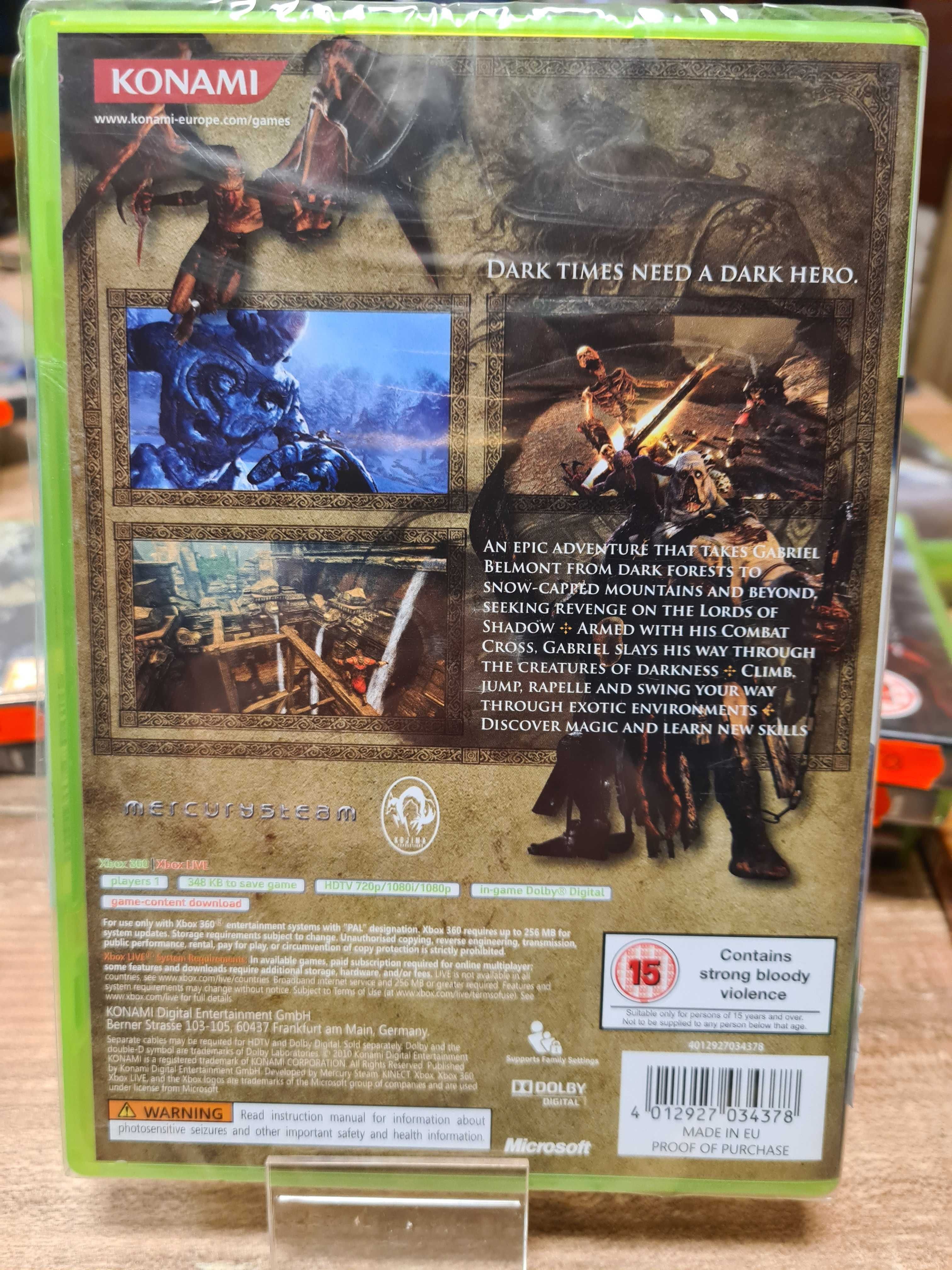 Castlevania: Lords of Shadow XBOX 360 Nowa gra, Sklep Wysyłka Wymiana