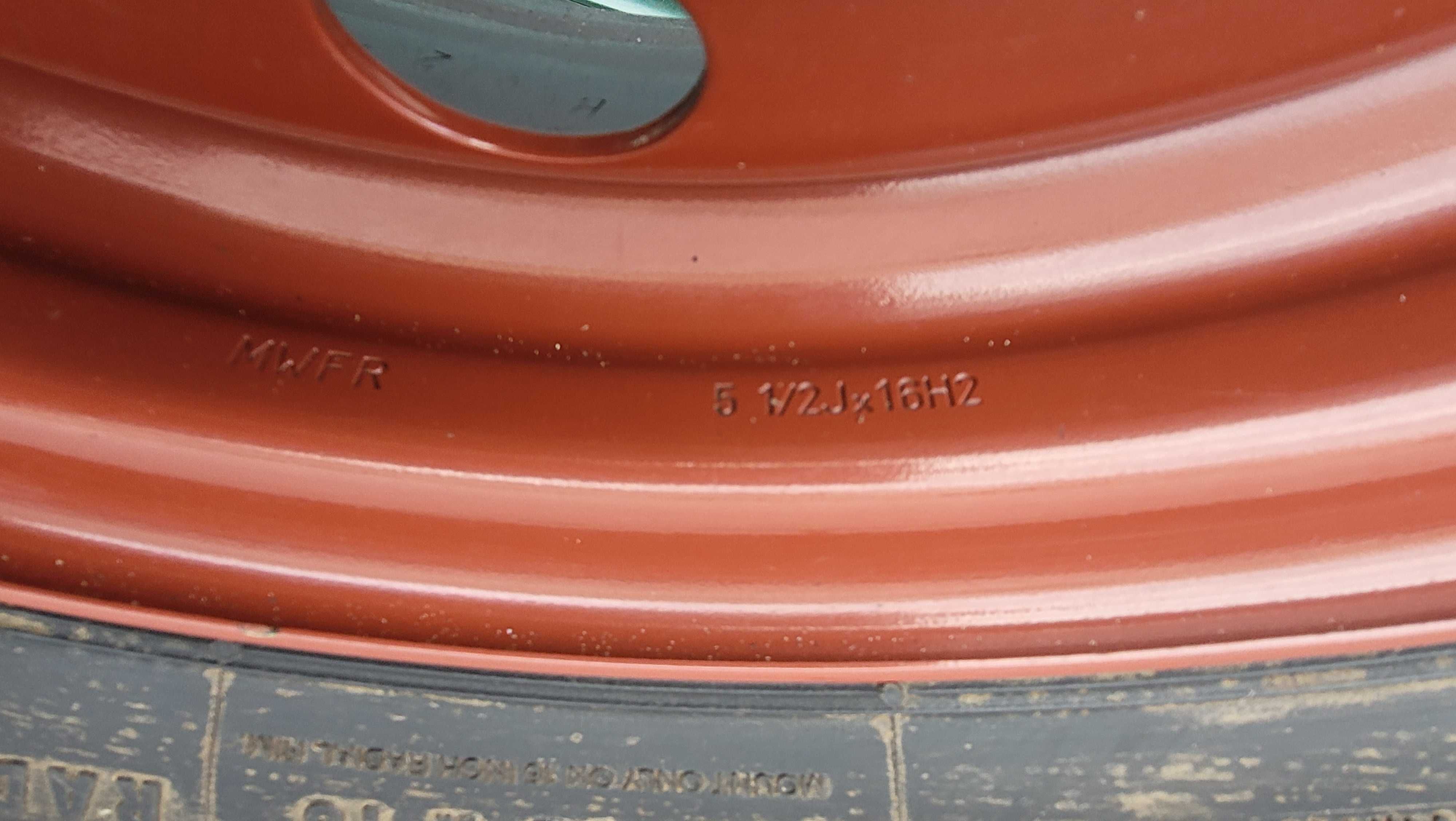 felga stalowa zapas opona R 16 Renault Laguna 3 III  5x114,3