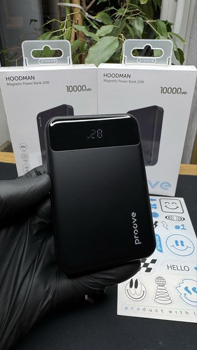 Стильний павербанк для Айфон Пруве Proove magnetic 10000 mah 20w