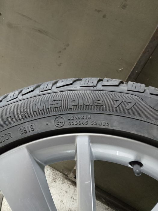 Kompletne koło zimowe Skoda Octavia