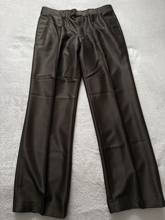 Sunset Suits Men brązowy garnitur piękny r. L i krawat