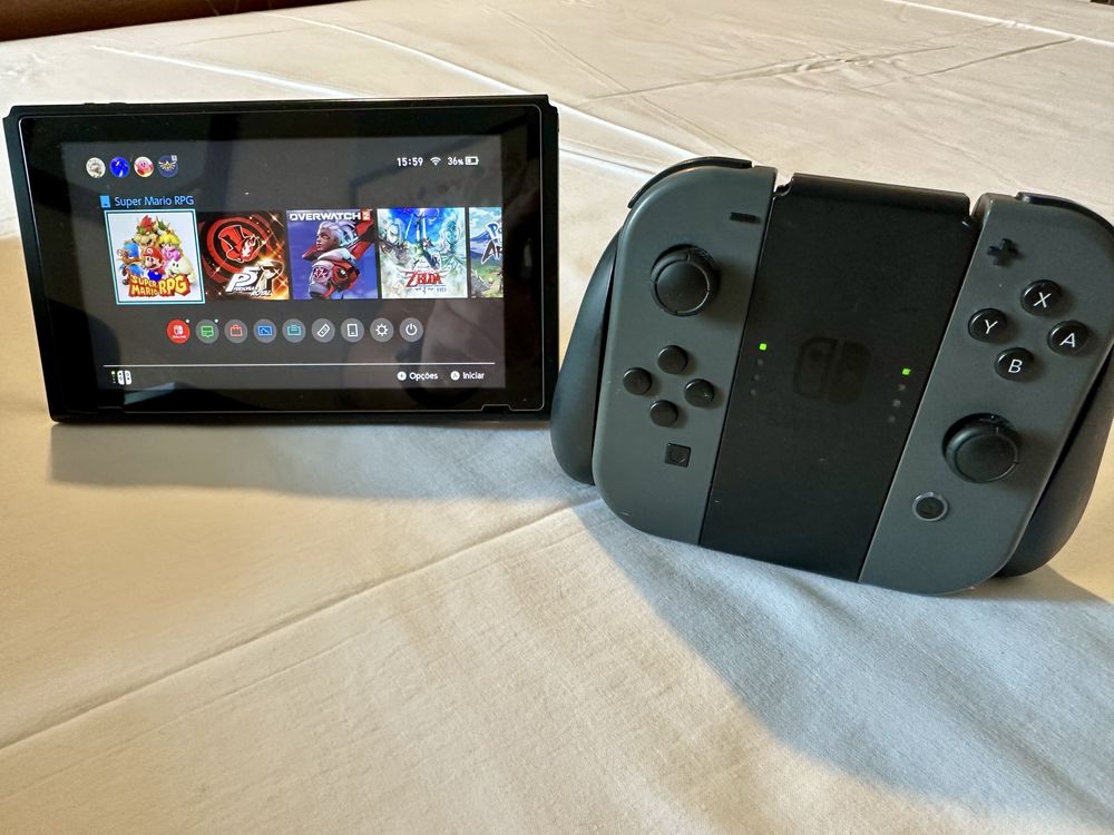 Nintendo Swifch V2 + Bolsa