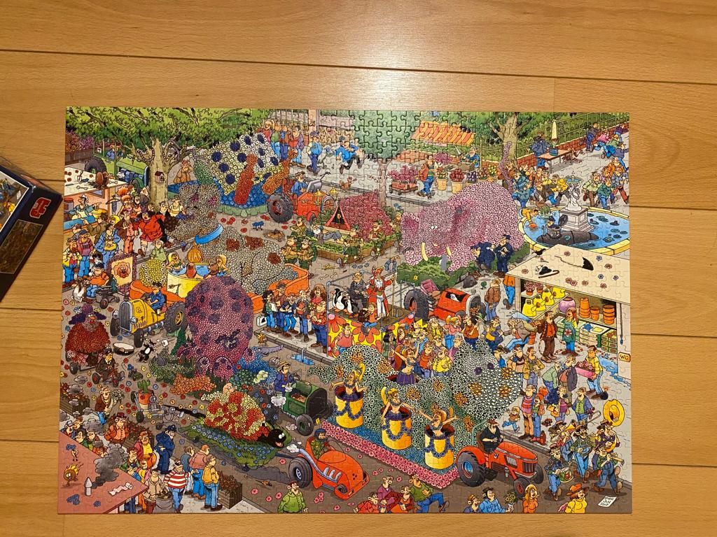 Puzzle de 1000 peças impecável