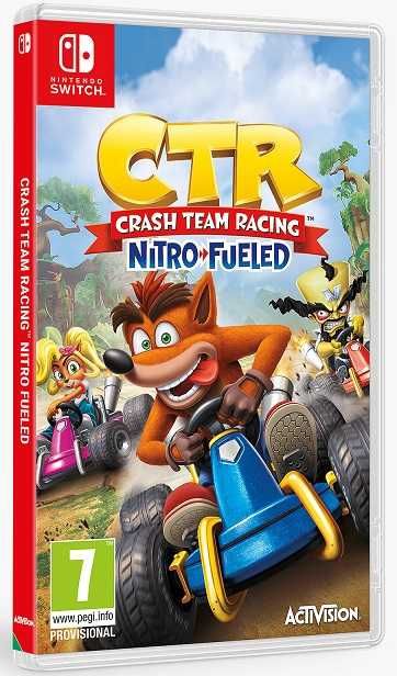 CTR Crash Team Racing Nintendo SWITCH + Lite + Oled = Wejherowo