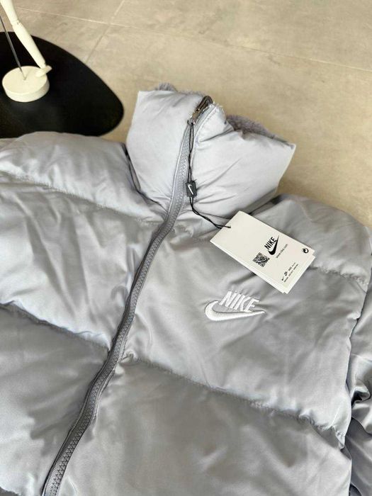 Чоловіча пуховик Nike nocta ДВУХСТОРОННЯ Зимова Куртка the north face
