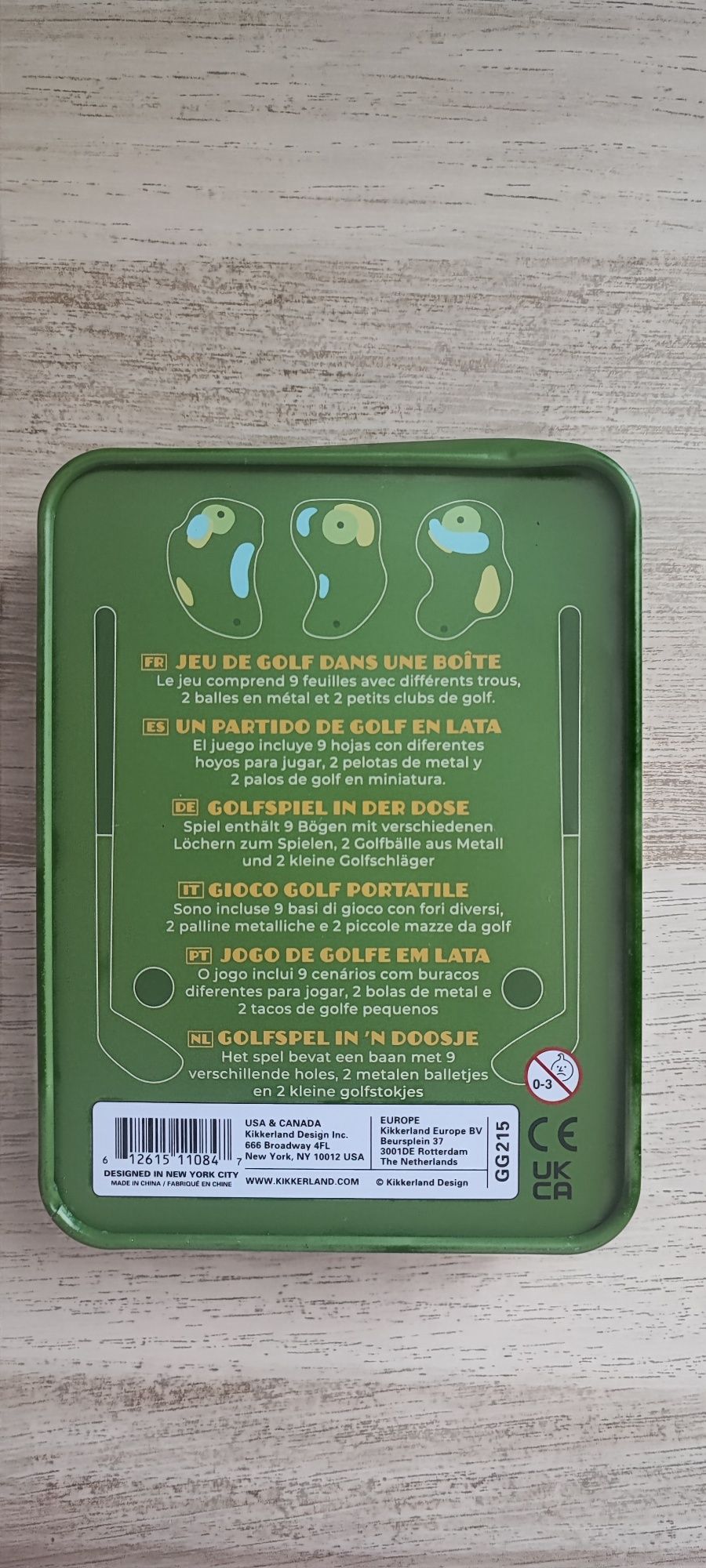 Kikkerland - Golf In a Tin