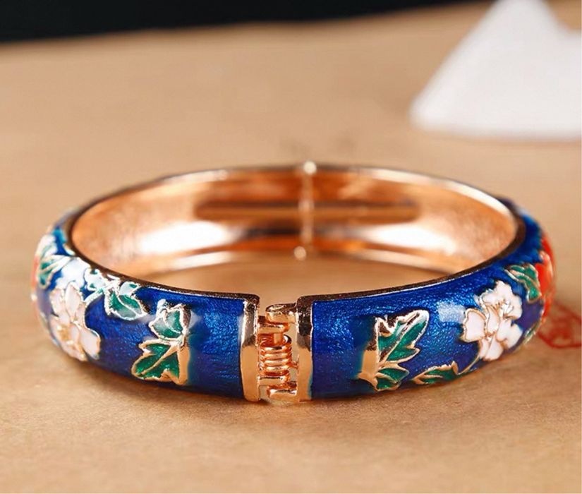 Pulseiras lindissimas em cloisonée. Novas. Preço unitário