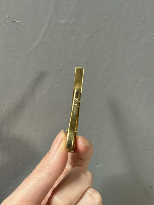 Givenchy вінтажний затискач для краватки зажим для галстука планка