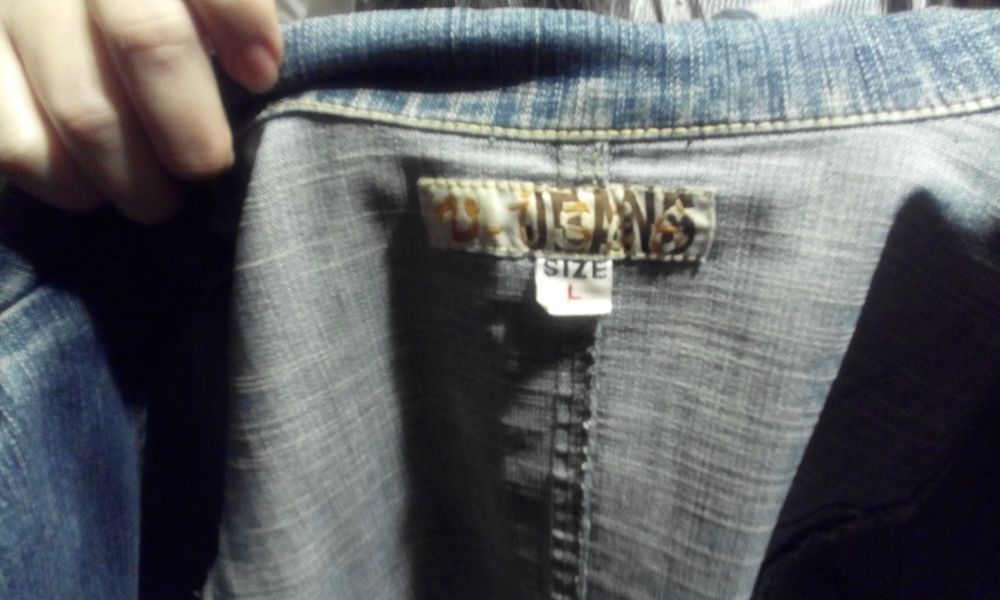 Джинсова курточка розмір м